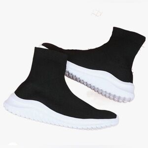 Womens Sneakers Sock Boots - EUC